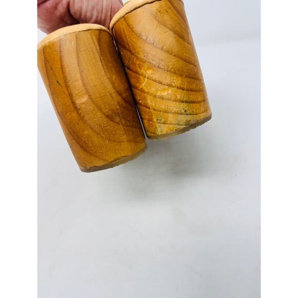 Free People Woven Raffia Platform Mules Natural Wood Heel Clogs Size 39 Boho - Picture 9 of 11